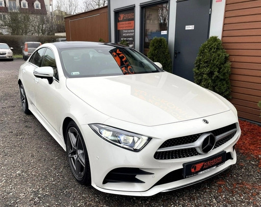 Mercedes-Benz CLS cena 199900 przebieg: 140408, rok produkcji 2018 z Debrzno małe 704